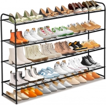 4 Tier Long Shoe Organizer for Closet